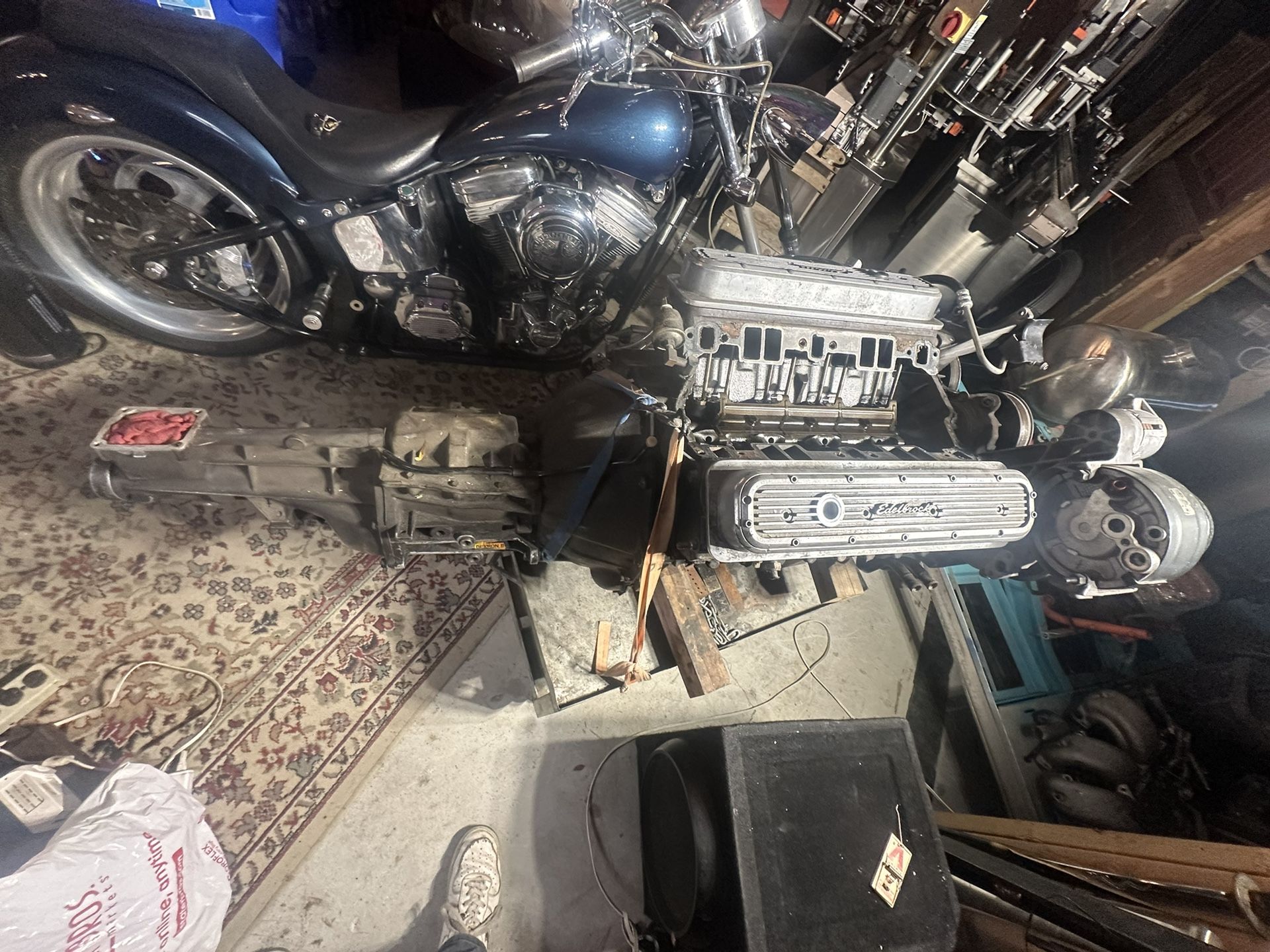 305 Chevy Motor With 5 Speed Manuel Transmission