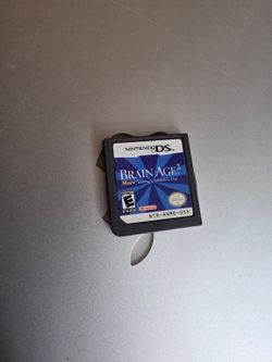 Brain Age 2 Nintendo DS Cartridge NTR-ANME-USA Tested
