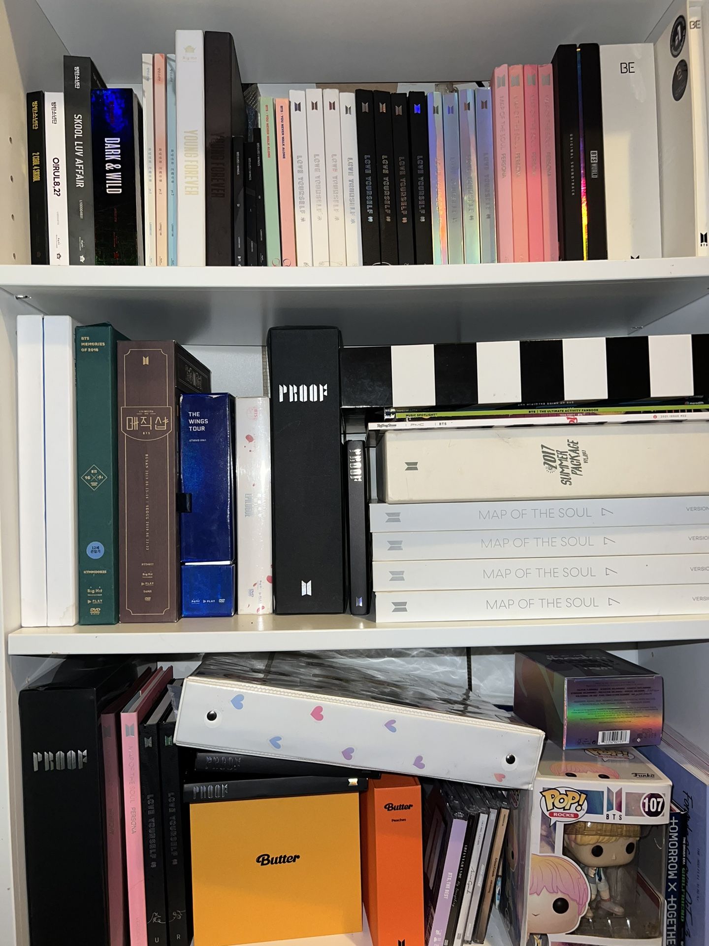 BTS MERCH / ALBUMS / DVD /