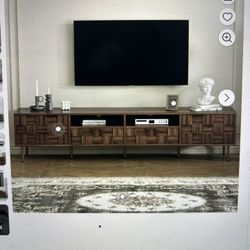 Wooden TV Console 