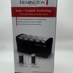 Remington H1015 Compact Ceramic Worldwide Voltage Travel Hair Setter Hot Rollers