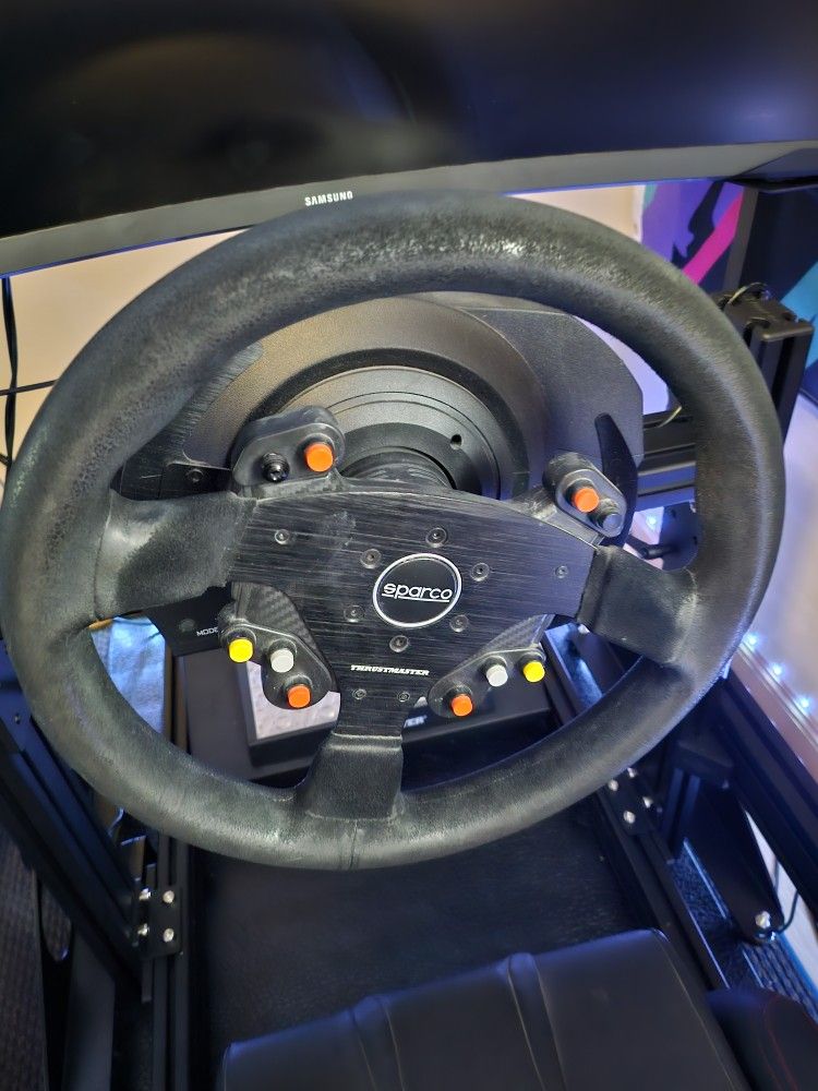 Thrustmaster Tx, Sparco Wheel, T-lcm Pedals
