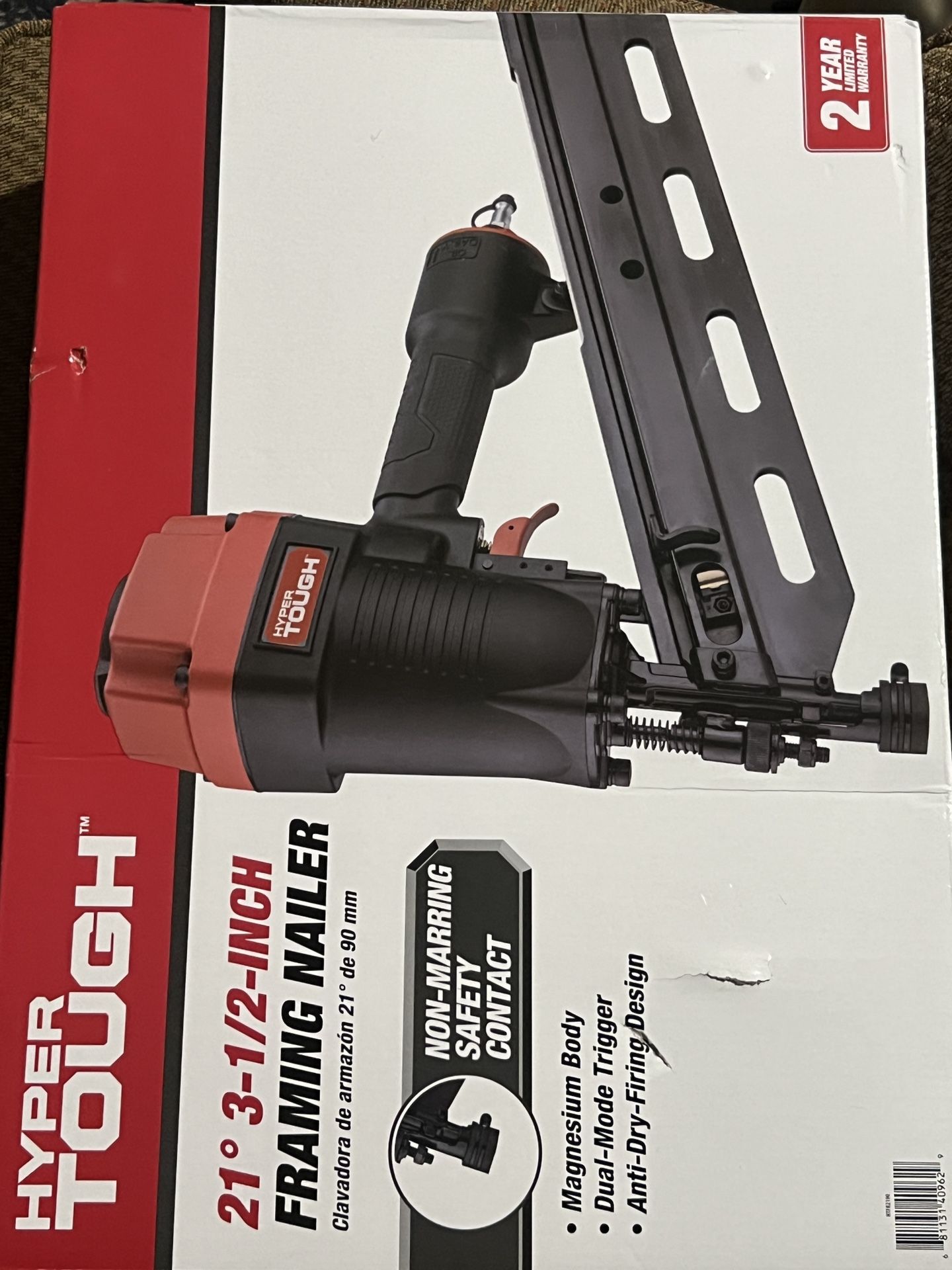 Hyper Tough 21 Degree Nailer