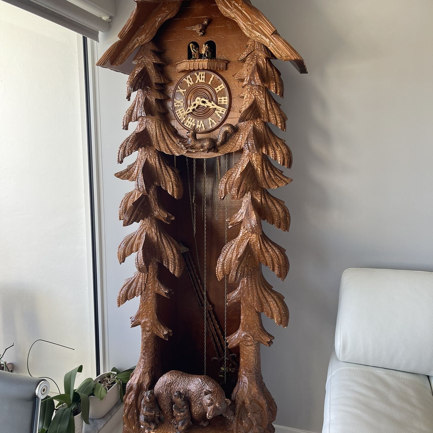 Black Forest Grandfather Clock