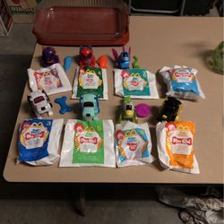 Set Of 8 McDonald’s Robo Chi Pets 2001
