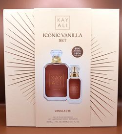 Kayali Vanilla 28 Iconic Vanilla Set 50ml & 10ml - Brand New Sealed Box