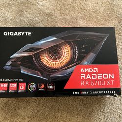 Gigabyte Radeon RX 6700 XT GPU
