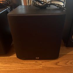 Subwoofer B&W ASW610XP Great Condition 
