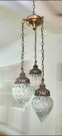 Vintage Swag Chandelier Hanging Lamp