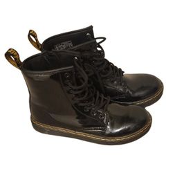 Kids Black Dr Martens Boots size 4