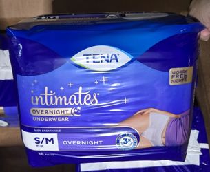 TENA Intimate Overnight Underwear (Adult) S/M