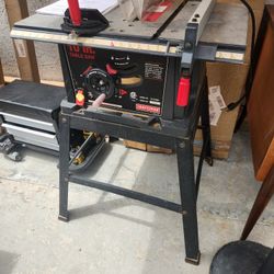 Craftsman Table Saw 10 Inch.