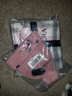 Victoria's Secret Cozy scarf and hat