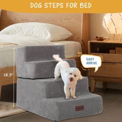 aodisman 4-Step Dog Stairs 