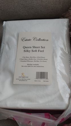 New flat sheet size queen only one sheet