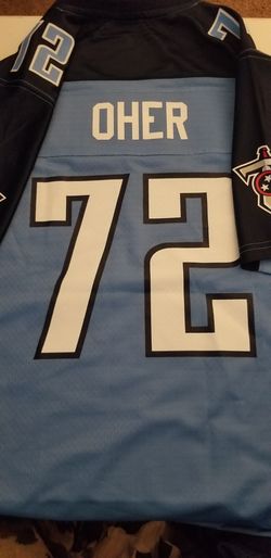 New NFL Titan Jersey Oher #72 Large