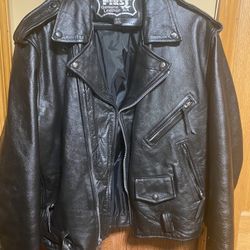 Leather jacket