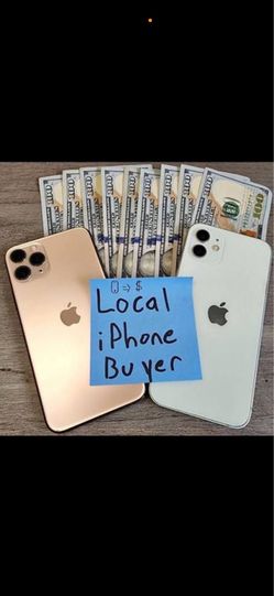 I buy iPhones any condition