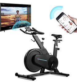 Exercise Bike Bluetooth Indoor Stationary Bike