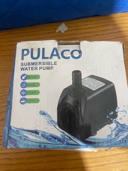 Pulaco water pump