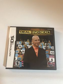 Nintendo ds deal or no deal video game