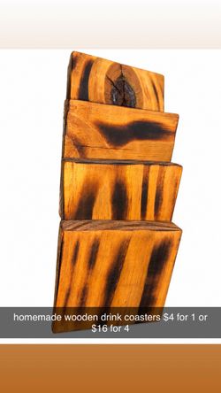 Wooden Drink Coasters
