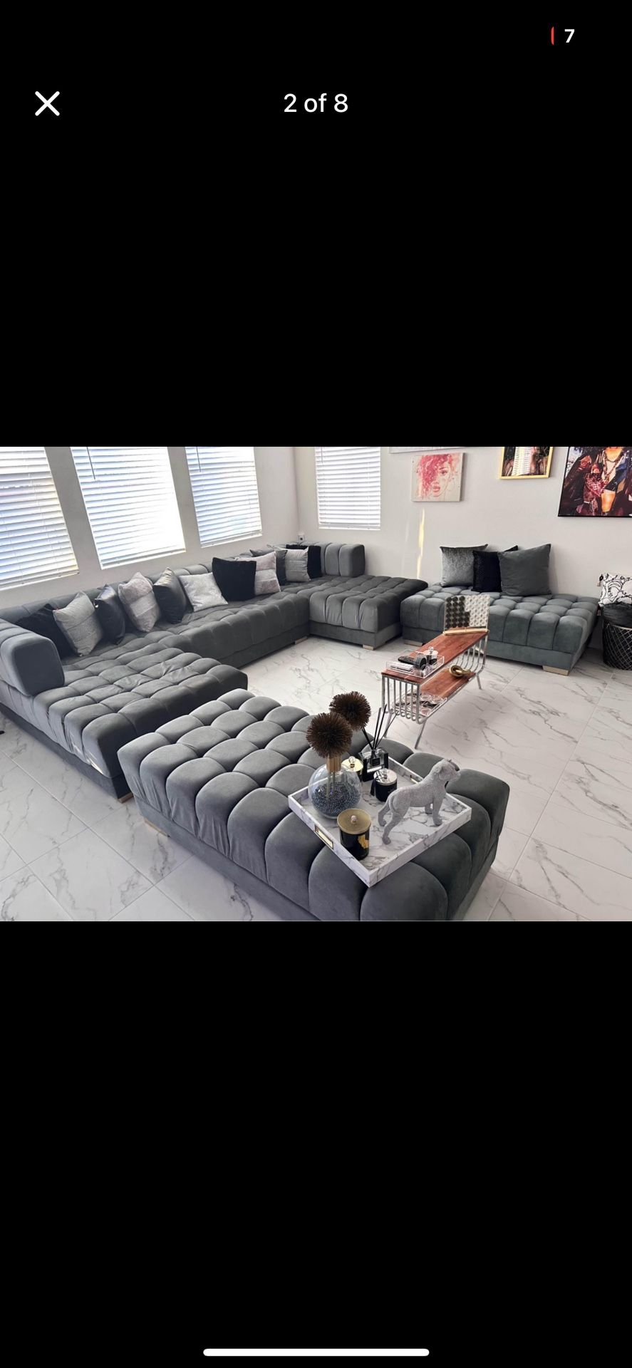 Big Ushape Sectional Sofa