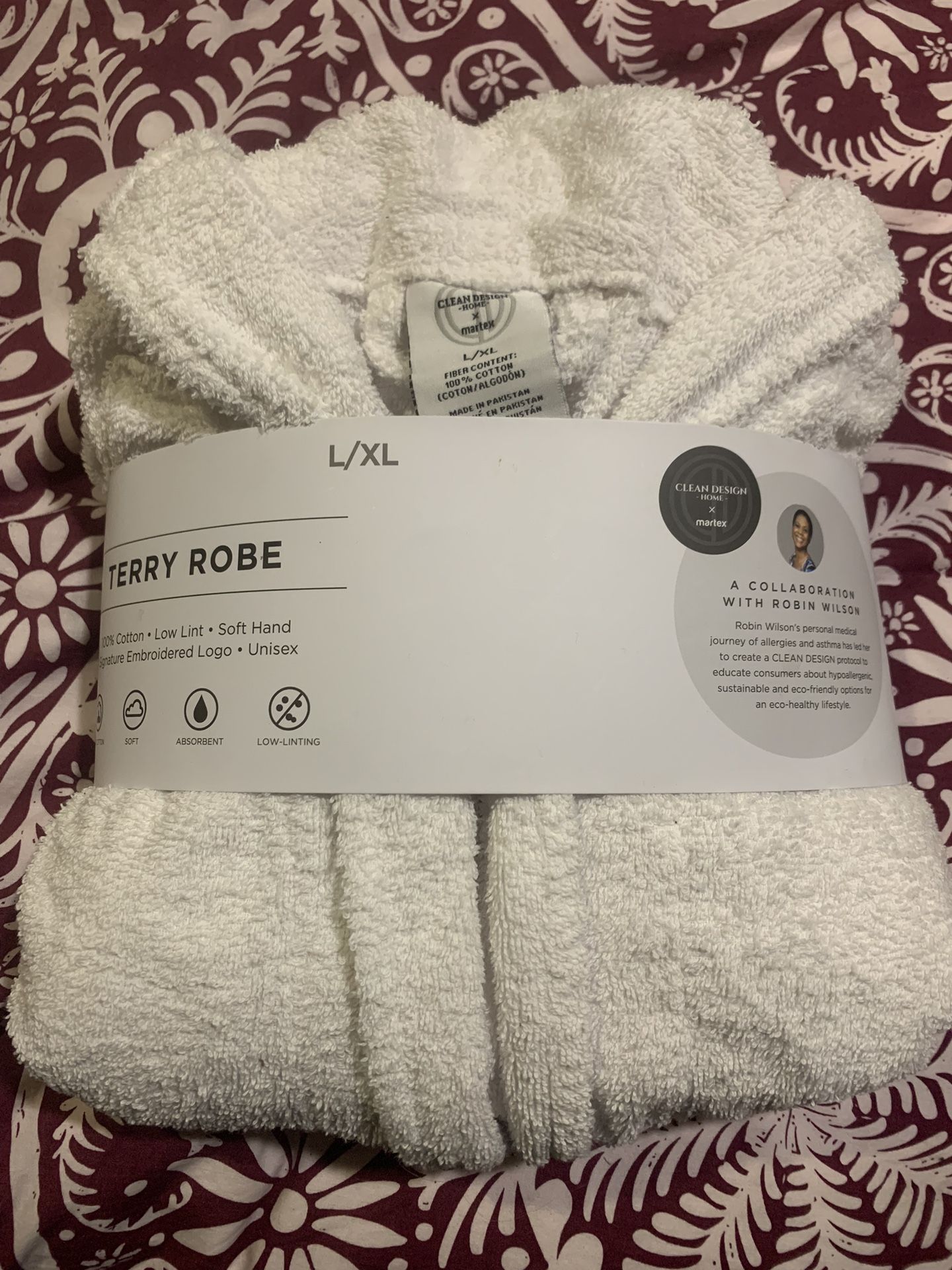 Hypoallergenic Cotton Robe