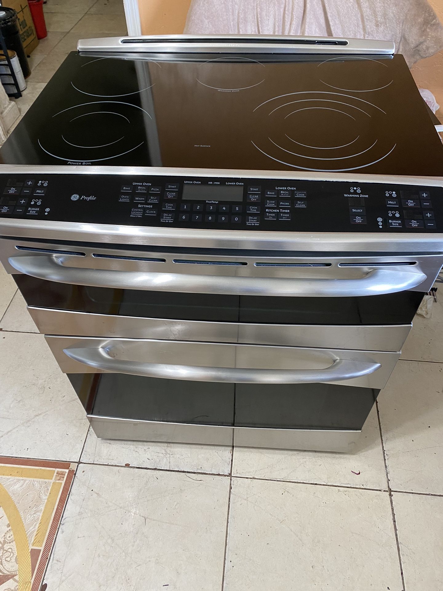 GE Electric Stove Range Double Oven