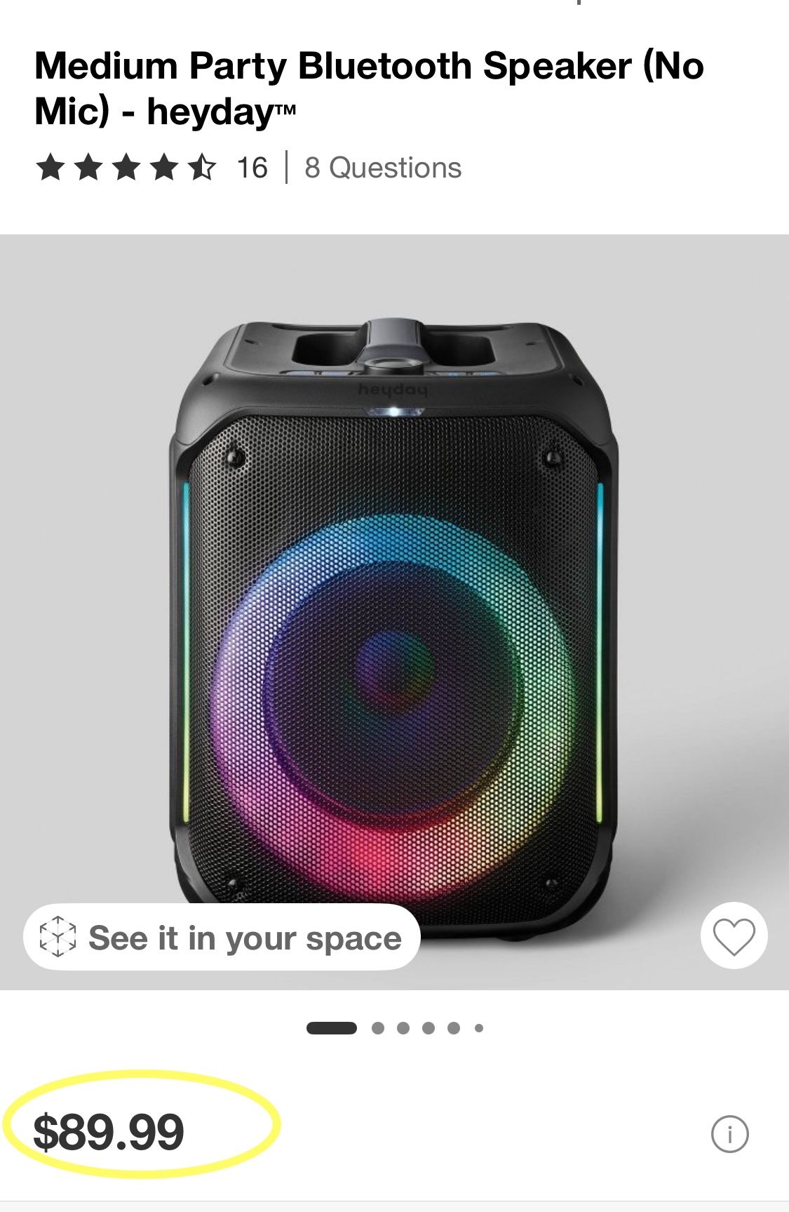 Medium Party Bluetooth Speaker