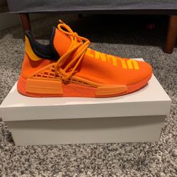 Adidas NMD Hu Pharrell Orange Sz 12