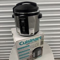 Cuisinart 6-Quart Electric Pressure Cooker, Stainless Steel,