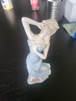 Vintage Woman Figurine 