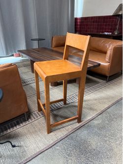 New Frama Modern Solid Wood Counter Height Chairs (Set of 4)