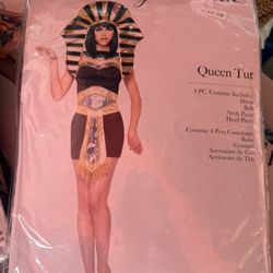 Queen Tut Costume ML New!!