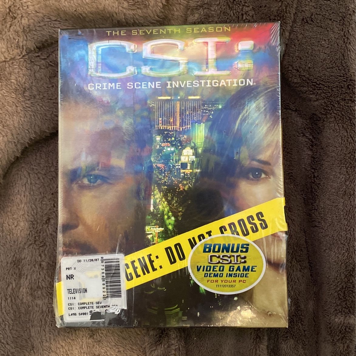 CSI: Seventh Season DVD with Bonus Video Game Demo