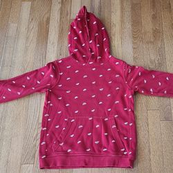 Boys Large Red Nike Hoodie