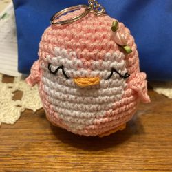 Handmade Crochet Mini Keychain 