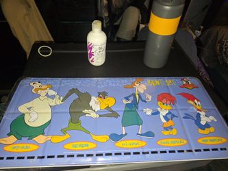 Vintage Woody Wood Pecker Tin Paint Set