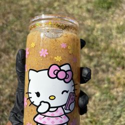 Spring Hello Kitty Tumbler 