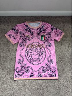 Italy pink Versace jersey medium