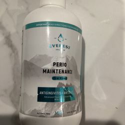 Everest Perio Maintenance Oral Rinse Concentrated Mouthwash 0.63% Fluoride 10 oz