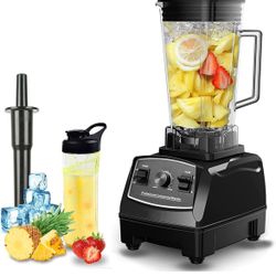 Professional Blender, 1500 Watt Powerful Commercial Blender, Countertop Blender with BPA-FREE 70oz Pitcher, Built-in Pulse & 10-speeds Control, Easy S