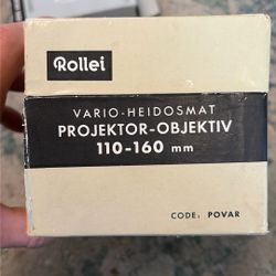 Rollei 110-160mm Zoom Projecktor-Objektiv Lens