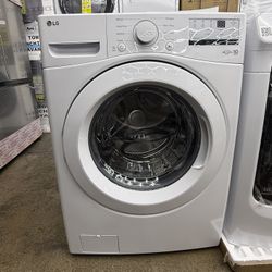 Brand new LG 4.5 Cu. Ft. Stackable Front Load Washer in White with Coldwash Technology