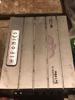 Old school hifonics amp