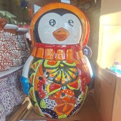 💥☃️ Talavera Muñeco De Nieve ☃️💥 "L"