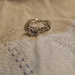 Simon G. Engagement Ring In 18k White Gold