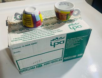 Illy Espresso cups 12 count in box