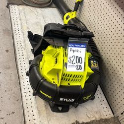 Ryobi Backpack Blower 